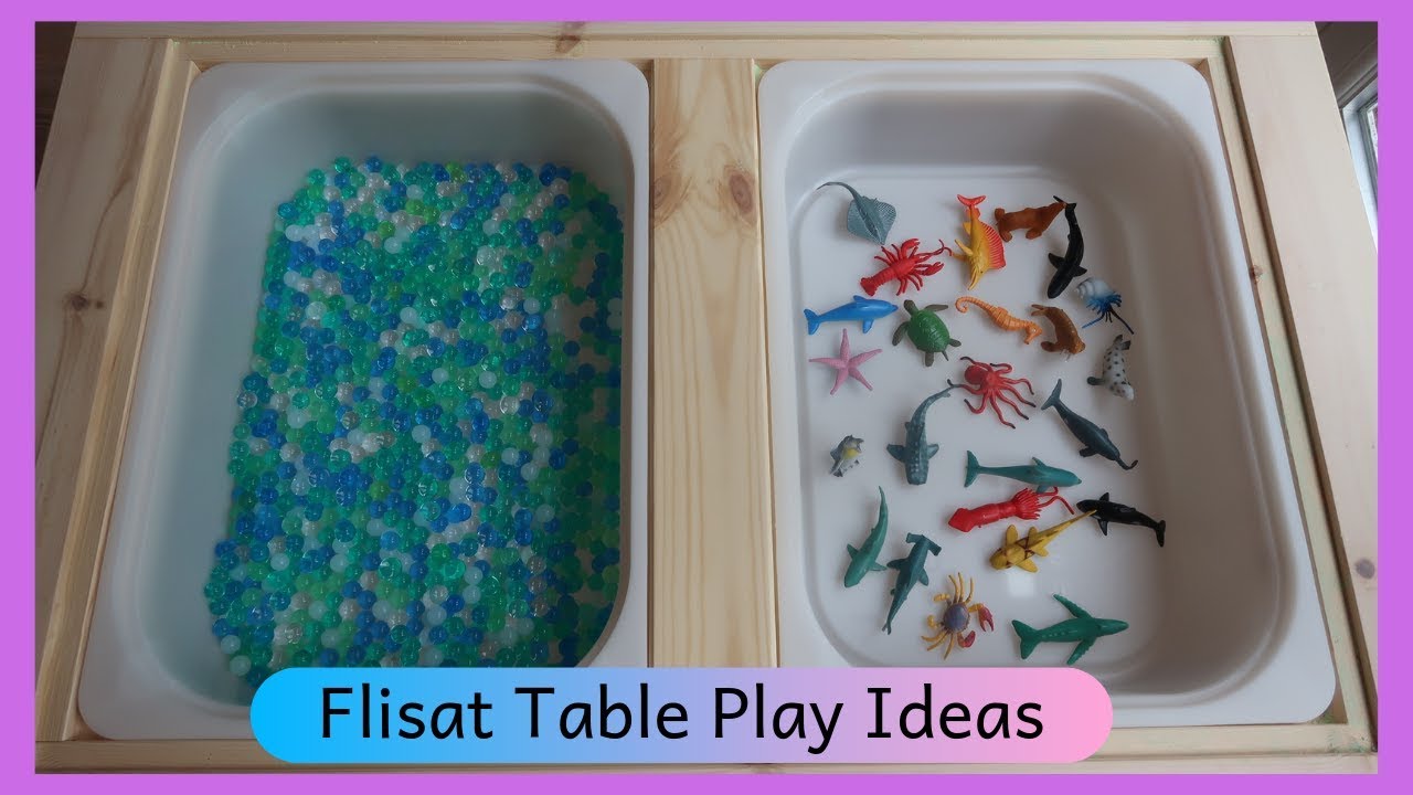 FLISAT TABLE ACTIVITY IDEAS | MONTESSORI ACTIVITIES | Fun Toddler Activities