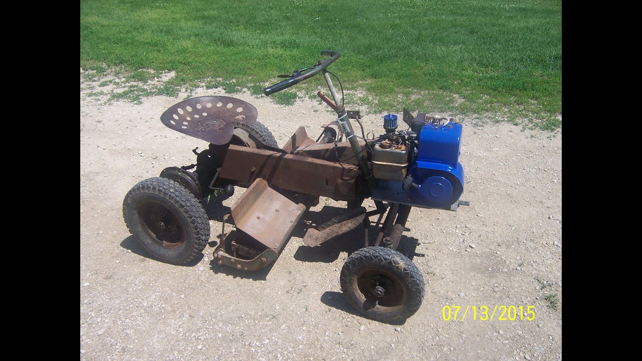 1962 National Mower Co. Riding Reel Mower