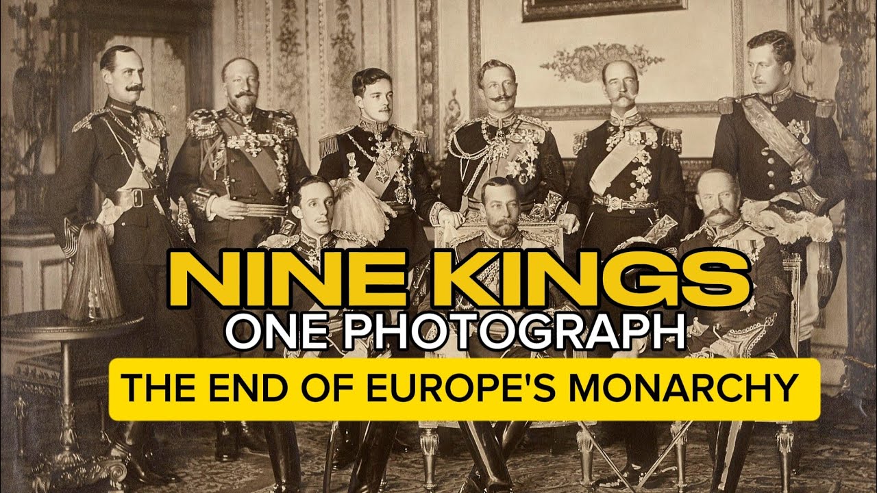 “The Nine Sovereigns: A Photograph Taken Before Monarchy Fell”