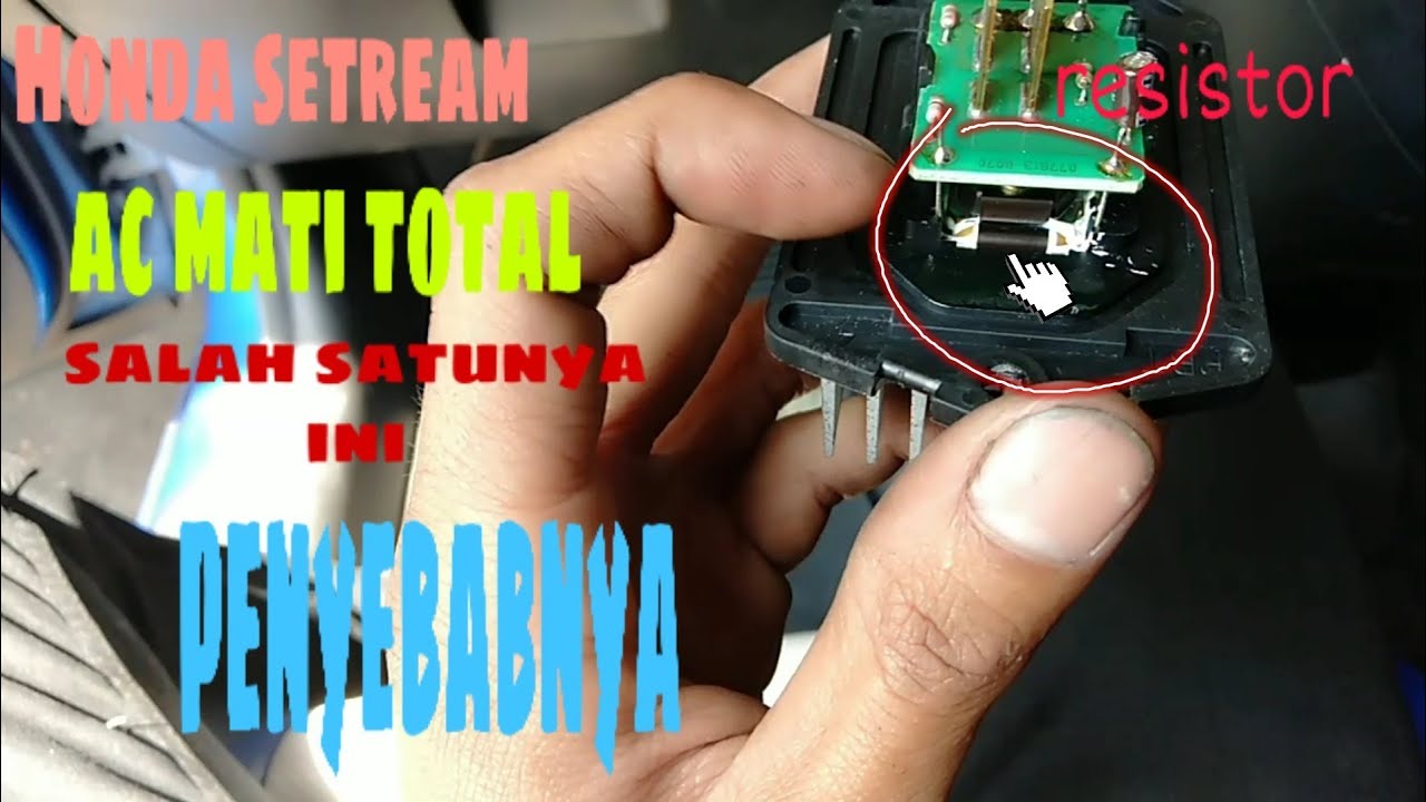 Penyebab AC Mati total mobil HONDA SETREAM,ini salah satunya!!