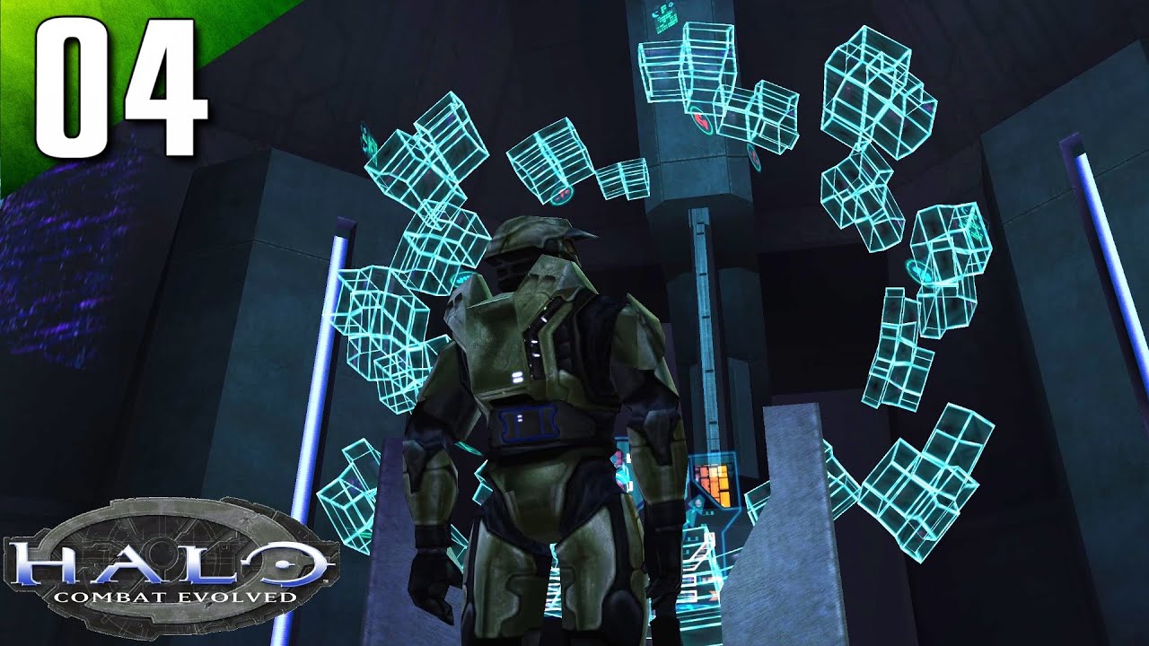 Halo: CE 100% (Legendary) Walkthrough Part 4 - The Silent Cartographer (No Commentary)