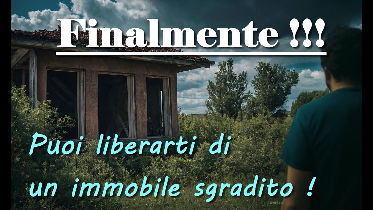 Puoi rinunciare alla proprietà di un immobile che non vuoi. Ecco finalmente la Rinuncia Abdicativa