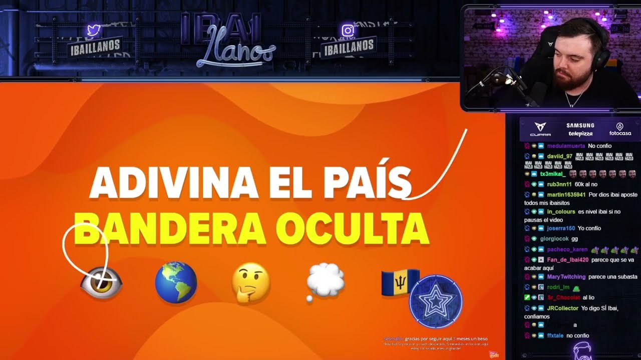 Ibai Juega a Adivina el País por la Bandera Oculta | Nivel Ibai (MUY DIFICIL)