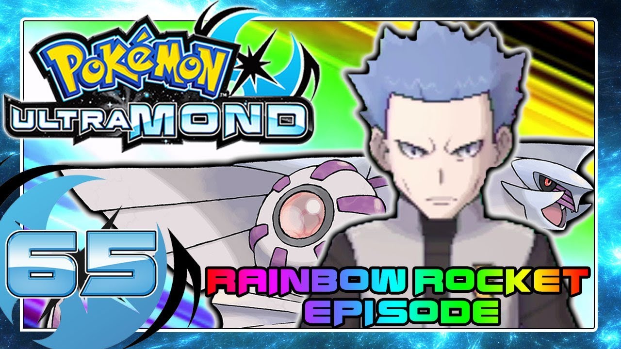 POKÉMON ULTRAMOND Part 65: Team Galaktik Boss Zyrus Rainbow Rocket Battle!