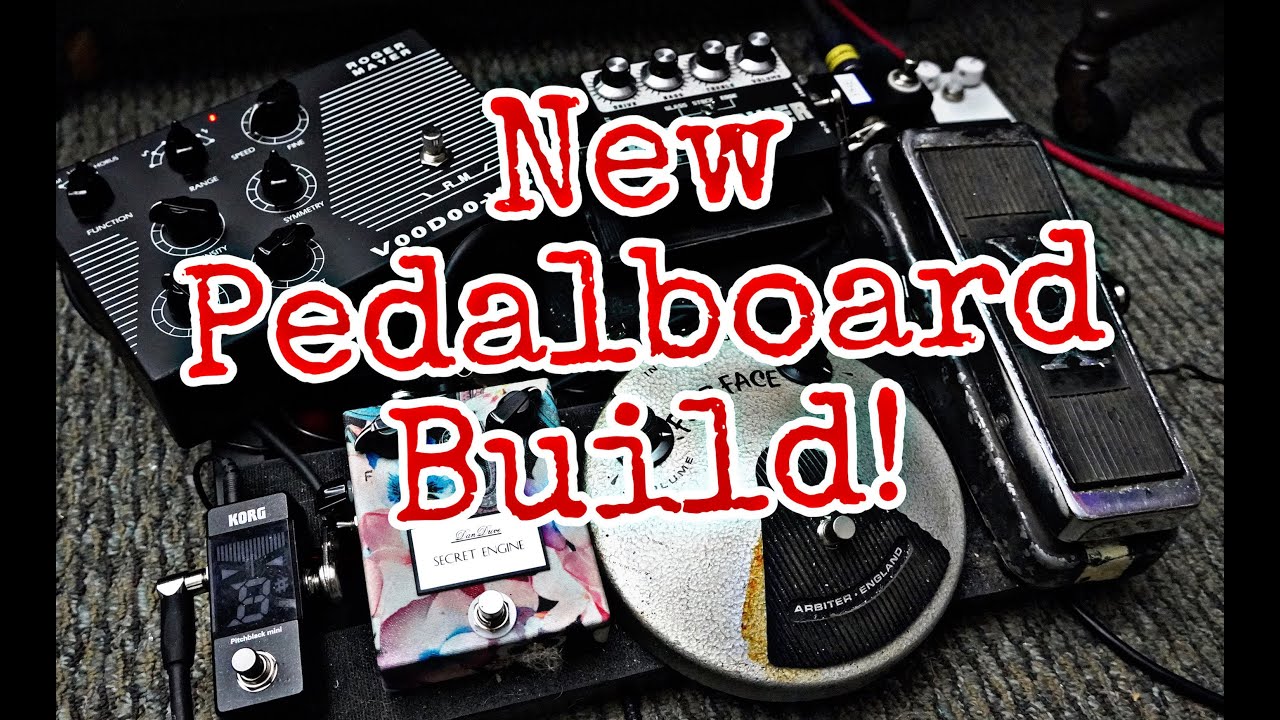 THE TONES ON THE PEDALBOARD!