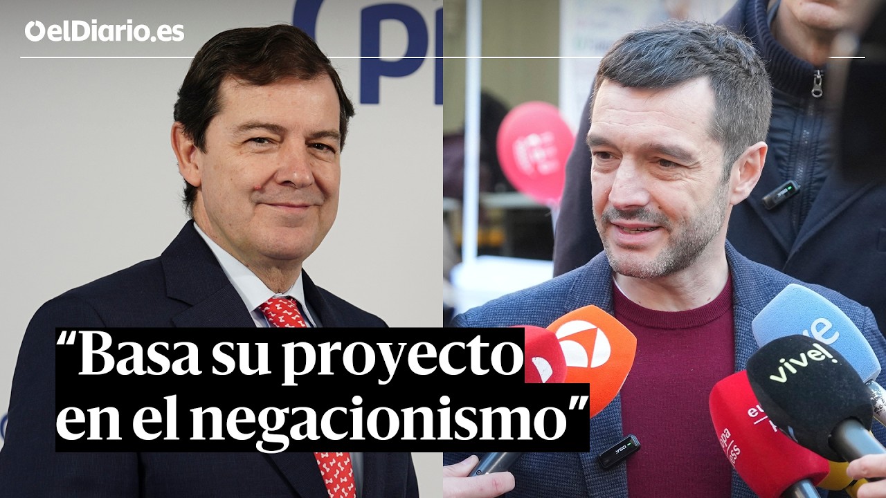 Bustinduy pregunta a Mañueco si volverá a pactar con el negacionismo de Vox