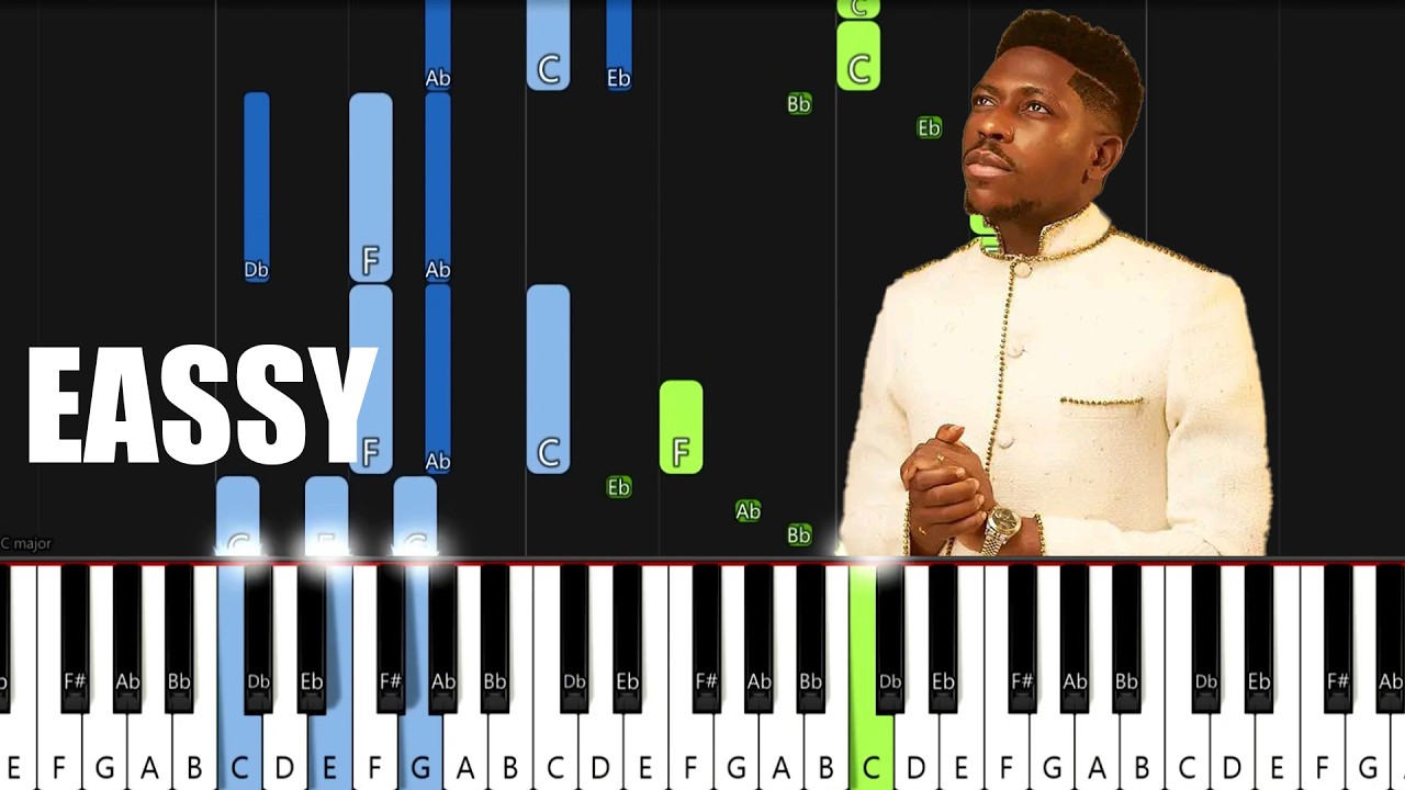 Moses Bliss   Daddy Wey Dey Pamper  EASY PIANO TUTORIAL