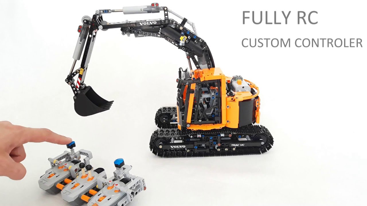 VOLVO ECR series lego technic excavator