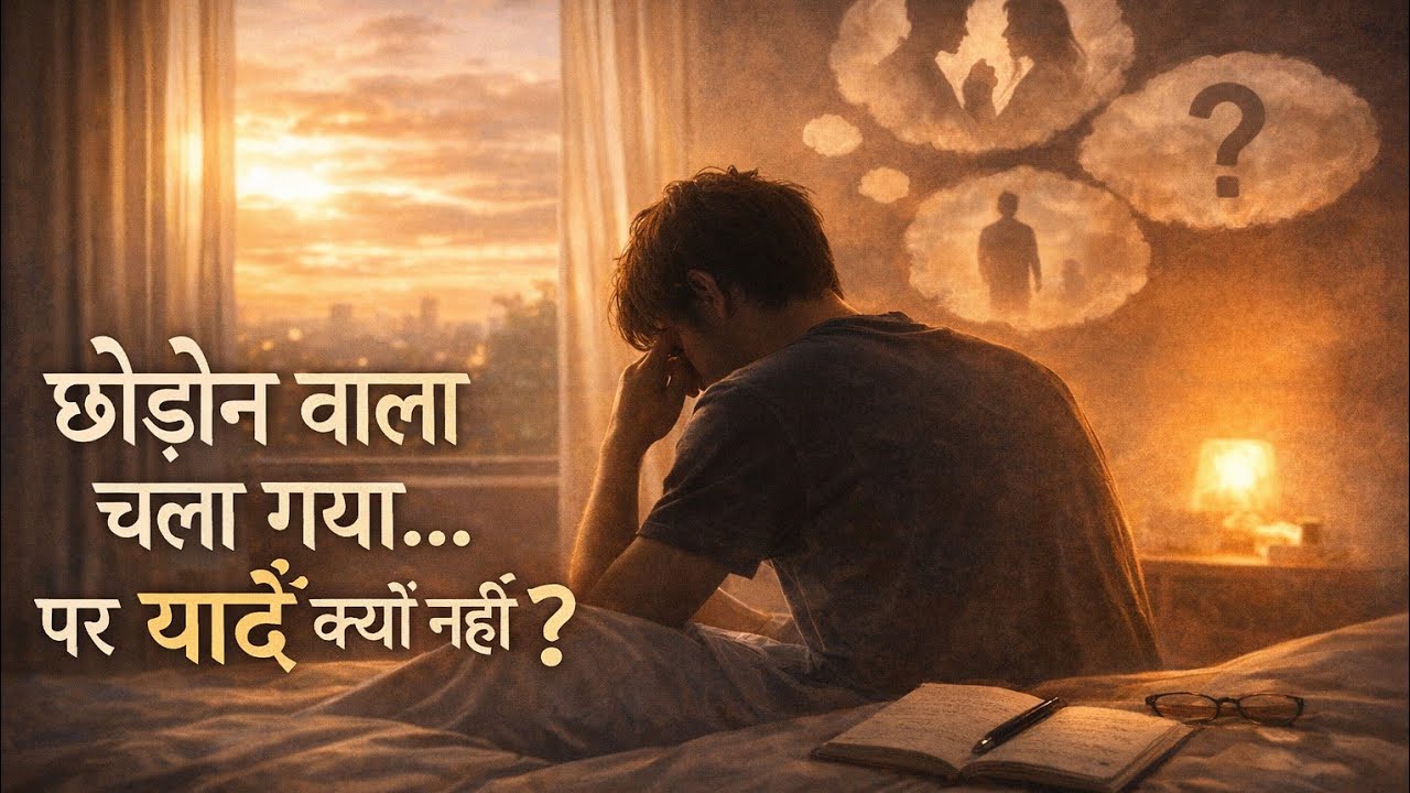 जिसने छोड़ दिया, उसे भूलना इतना मुश्किल क्यों है? | Emotional Healing | Move On Slowly