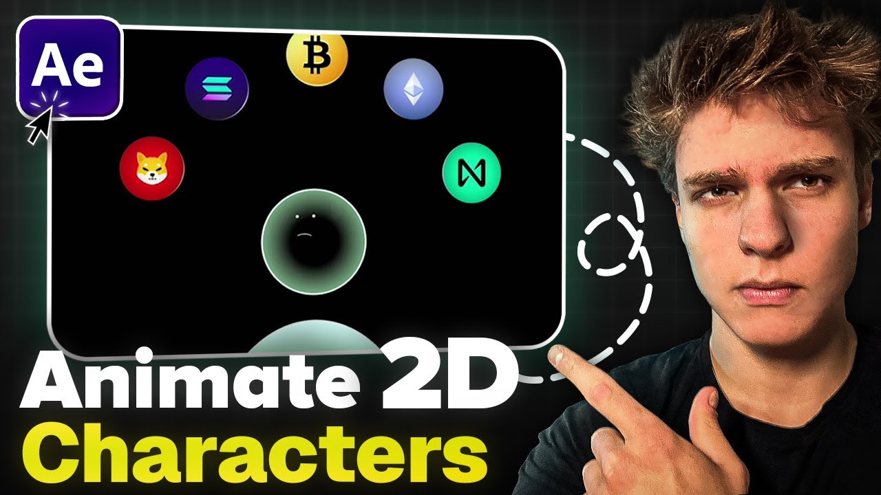 Master 2D Character Animations in After Effects (Easy)