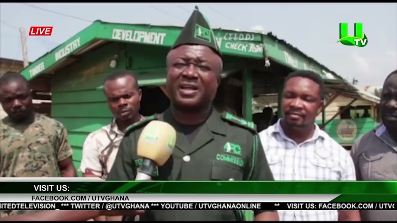 Forestry Commission Impounds GHc350,000 Worth Of Illegal Lumber