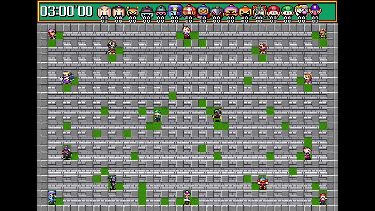 Eternal Bomberman: Battle Game #6  (1 MAN - 16 Players)