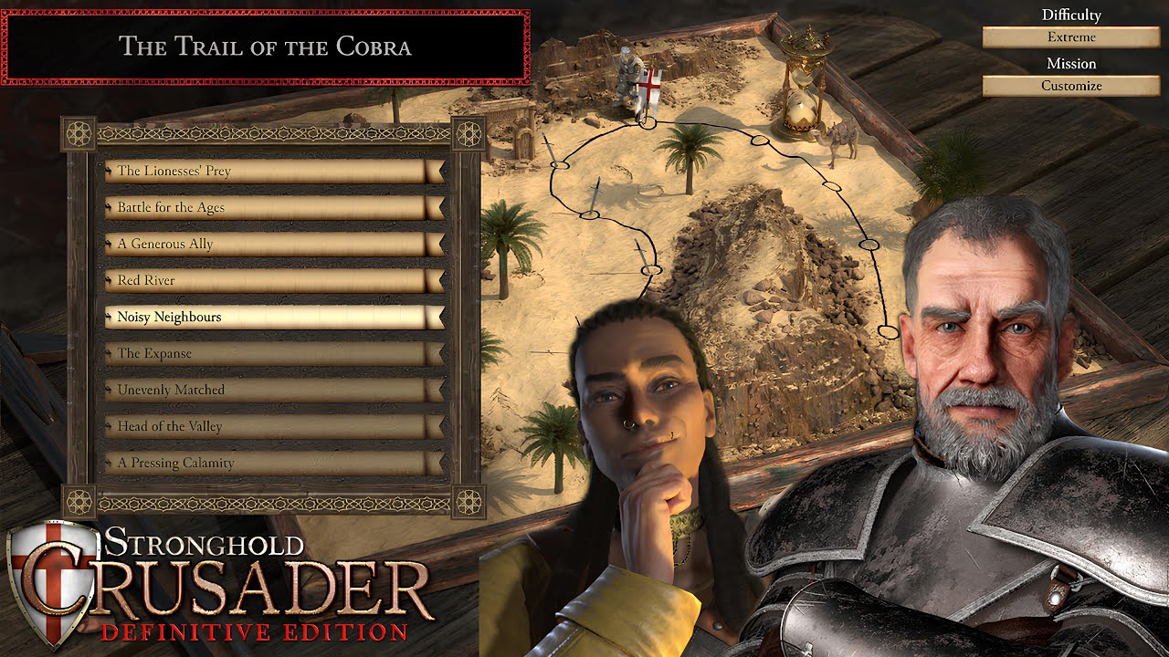 Zimski Update – The Trail of the Cobra | Stronghold Crusader DE | PART 2 (EXTREME)