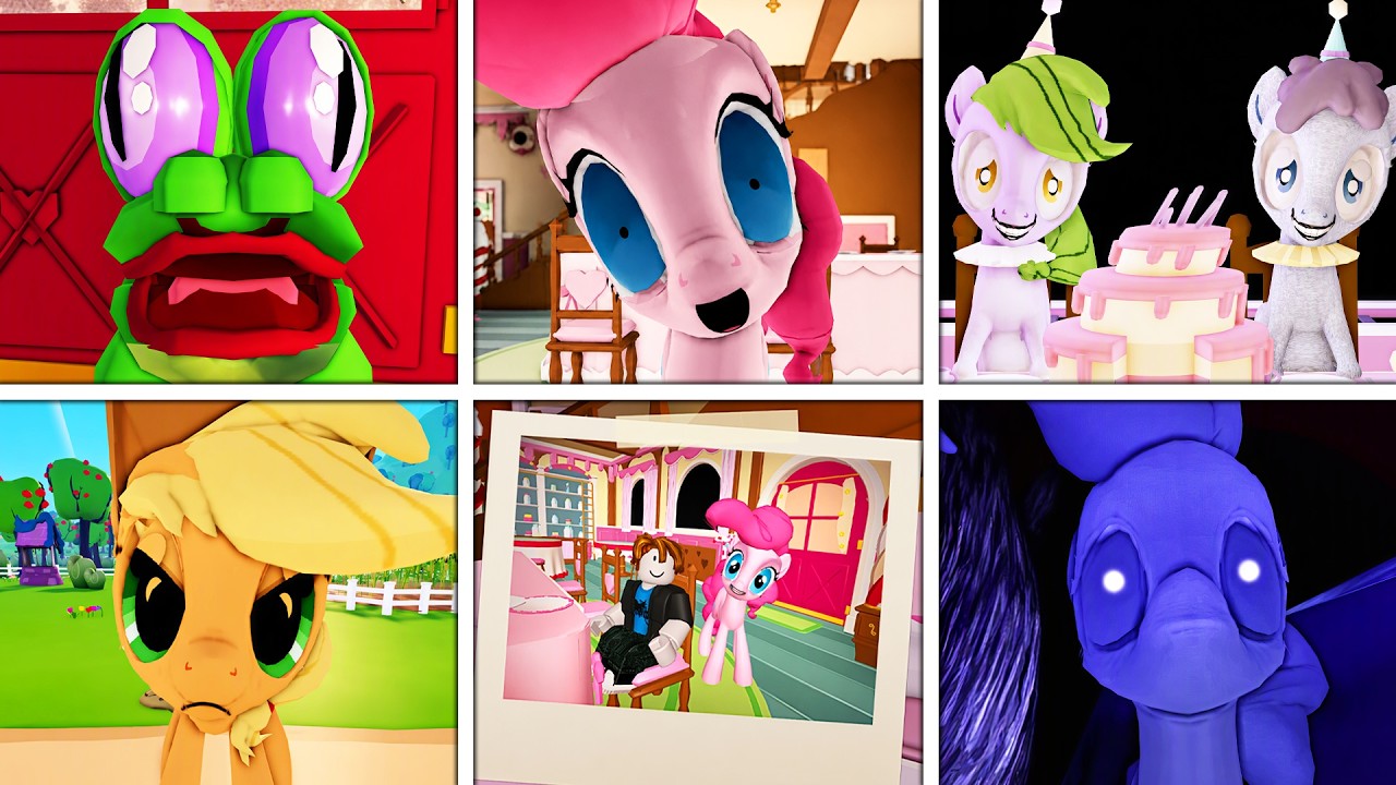 PINKIE PROMISE: All Secrets & Badges + Ending | Roblox Showcase