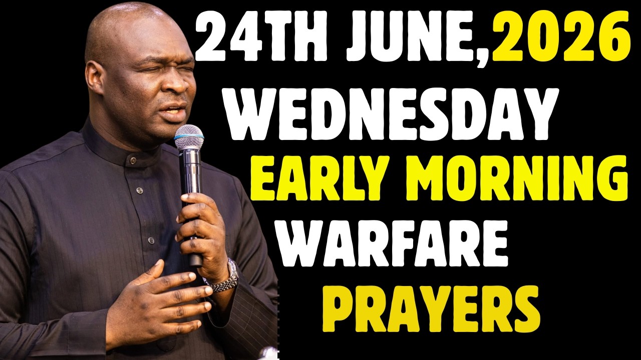 WEDNESDAY, 24TH JUNE 2026, POWERFUL SPIRITUAL AND WARFARE  PRAYERS  || APOSTLE JOSHUA SELMAN