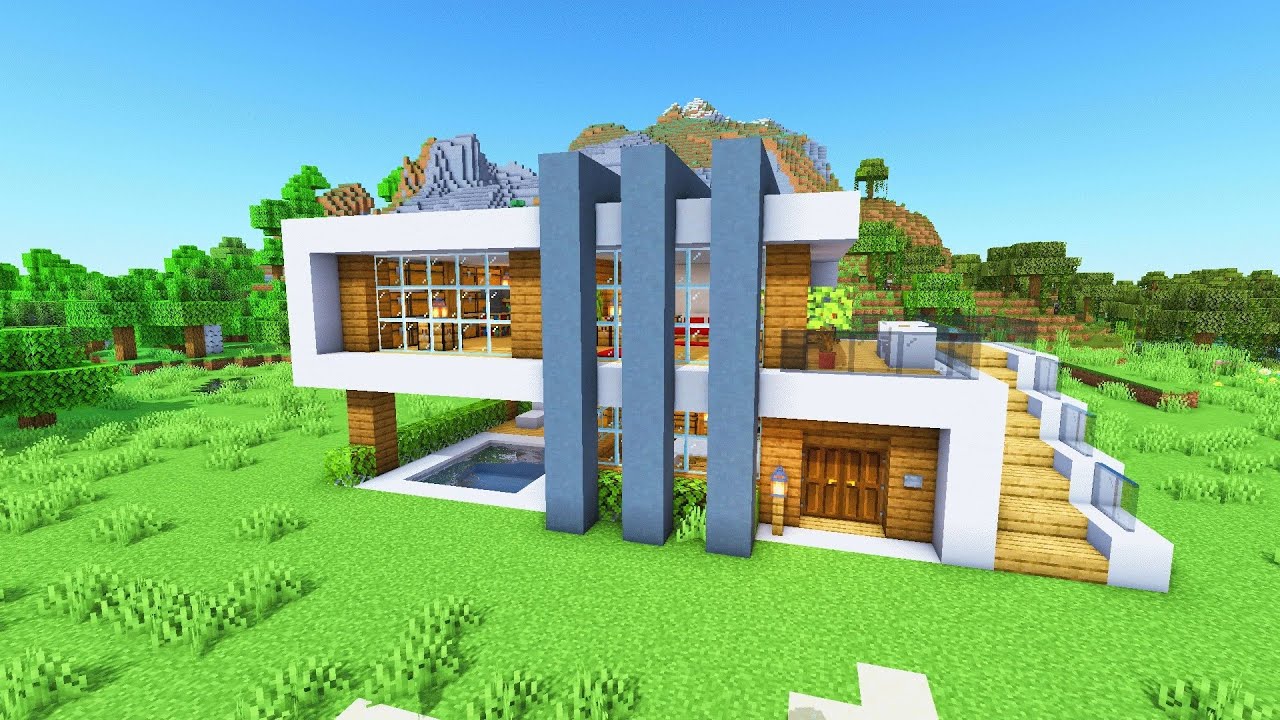 Minecraft  {Best Simple Survival House in Minecraft 😍	#9