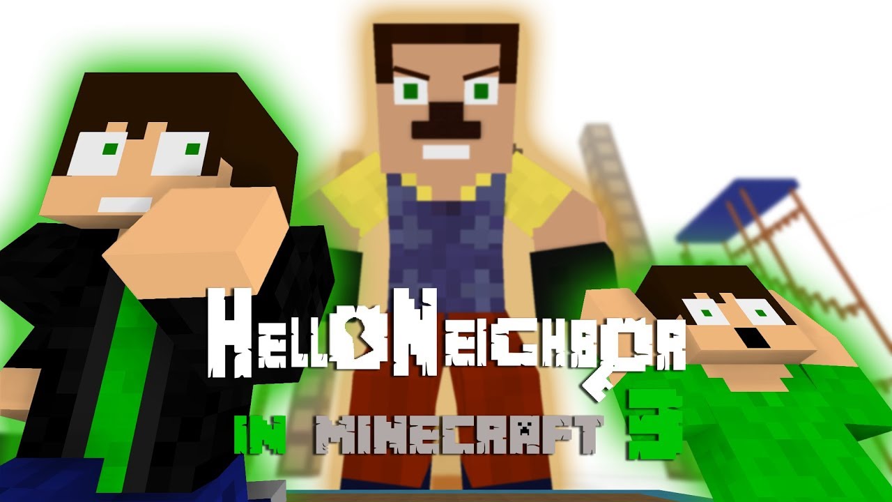 Hello Neighbor in Minecraft 3 - Minecraft Animation