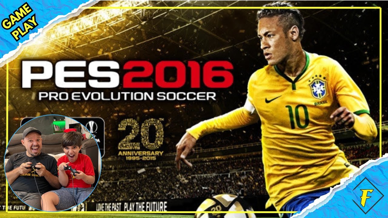 JOGANDO PES 2016 no PS2  | PRO EVOLUTION SOCCER 2016