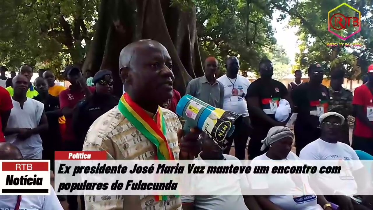 José Mário Vaz, candidato independente, continua em Fulacunda em contacto com eleitores