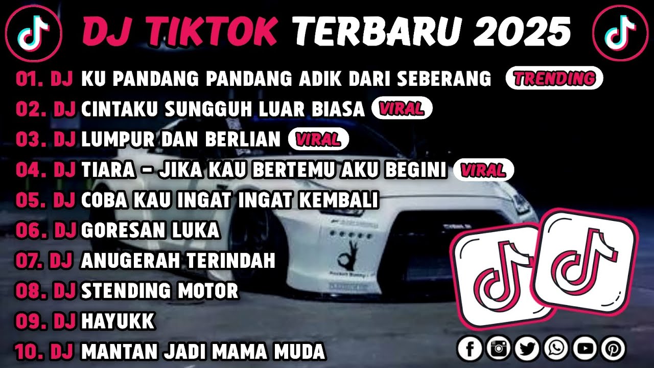 DJ TIKTOK TERBARU 2025 || DJ CINTA DARI SEBERANG 🎵 DJ CINTAKU SUNGGUH LUAR BIASA 🎵 FULL ALBUM❗❗