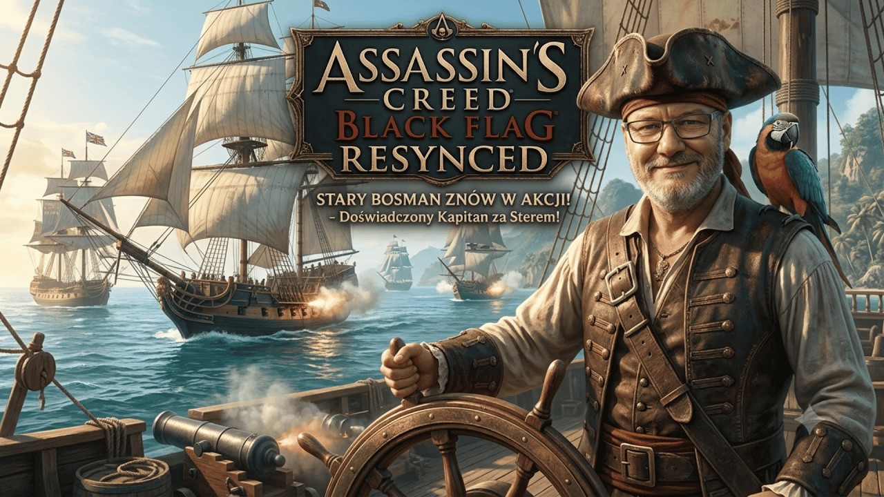 AC Black Flag Resynced: Doświadczony Kapitan za Sterem! odc 10