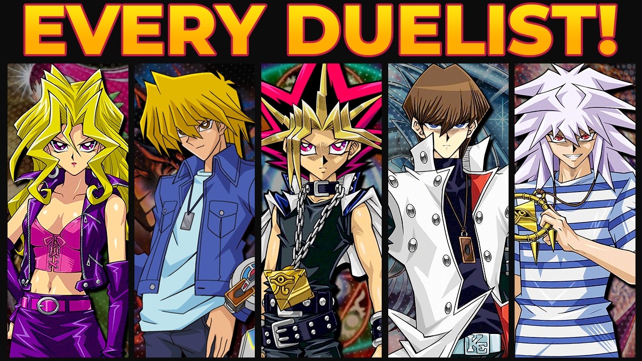 Every Yugioh Duelist Explained! Lore, Decks, and Backstories