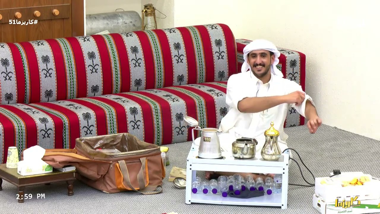 تحضير القهوة مع سلطان ال بريك و ناصر ال بريك #كاريزما51