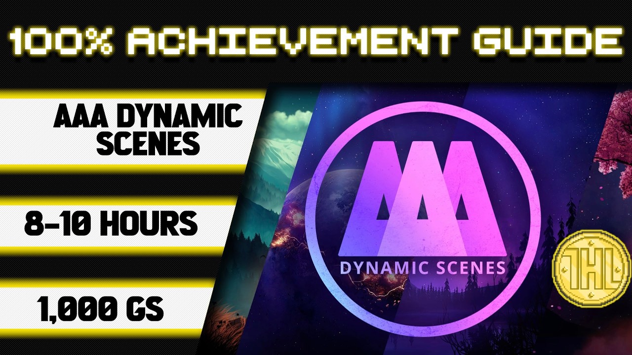 Прохождение игры AAA Dynamic Scenes на 100% * 1000 GS за 8-10 часов *