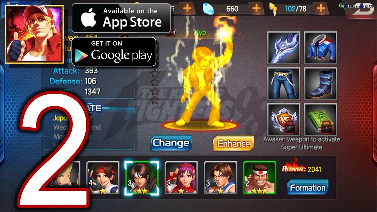 KOF '98 Ultimate Match Online Android iOS Walkthrough - Part 2 - Chapter 2: Destined Battle