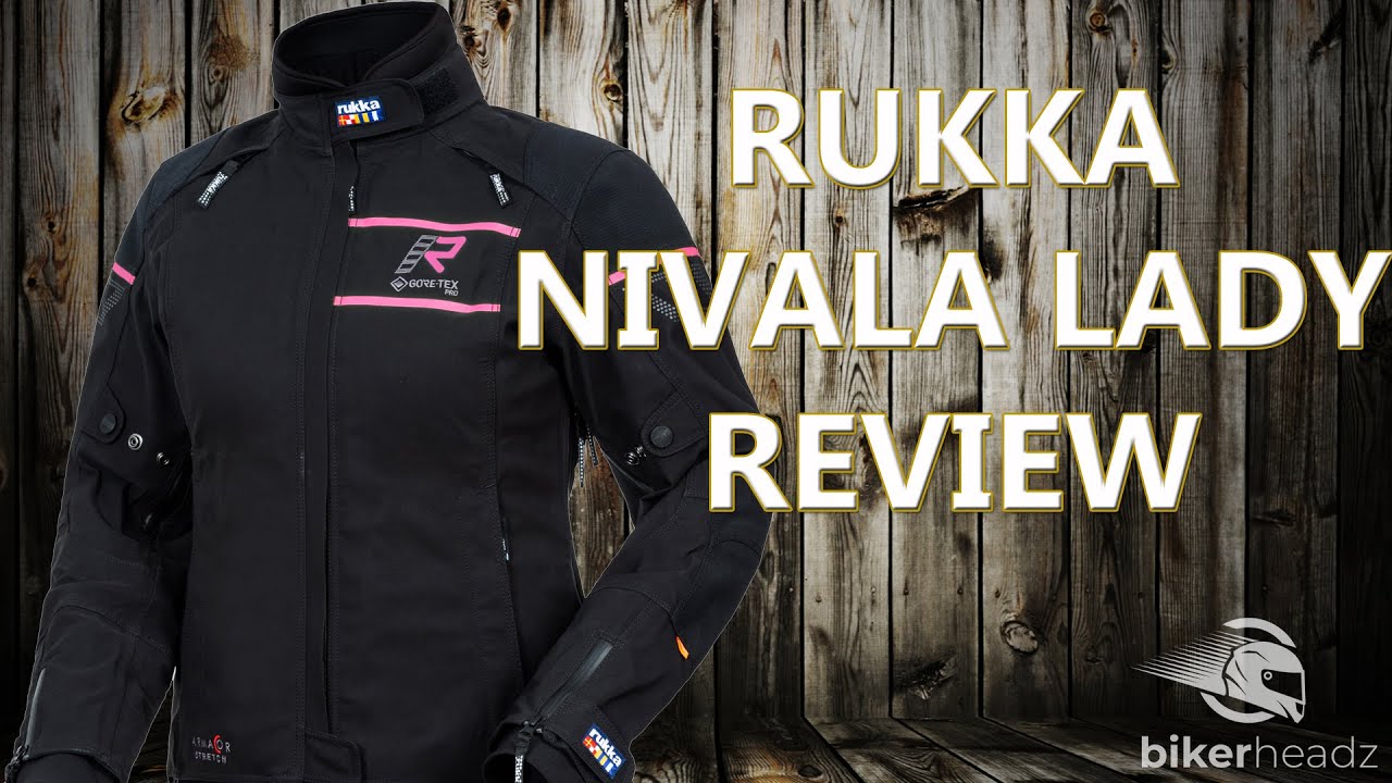 RUKKA Lady Nivala Laminated Motorcycle Jacket 4K Video
