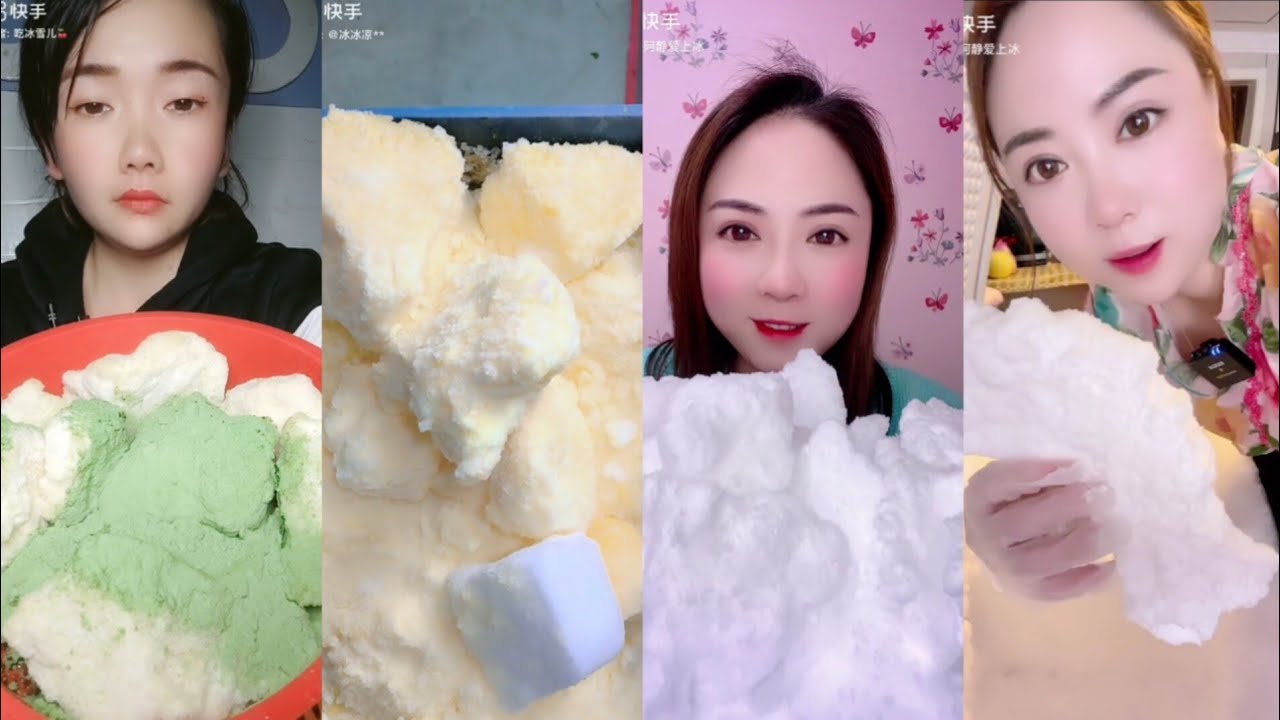 [BitesOnly] || 24-6-23 || Extreme Squeaky Dry Ice Chunks 😳🤤🤤 ||