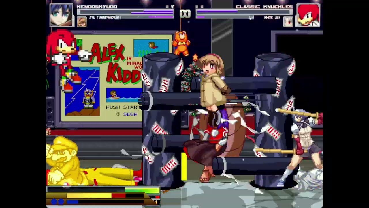 MUGEN Request: Team Kendo & Kyudo VS Team Classic Knuckles