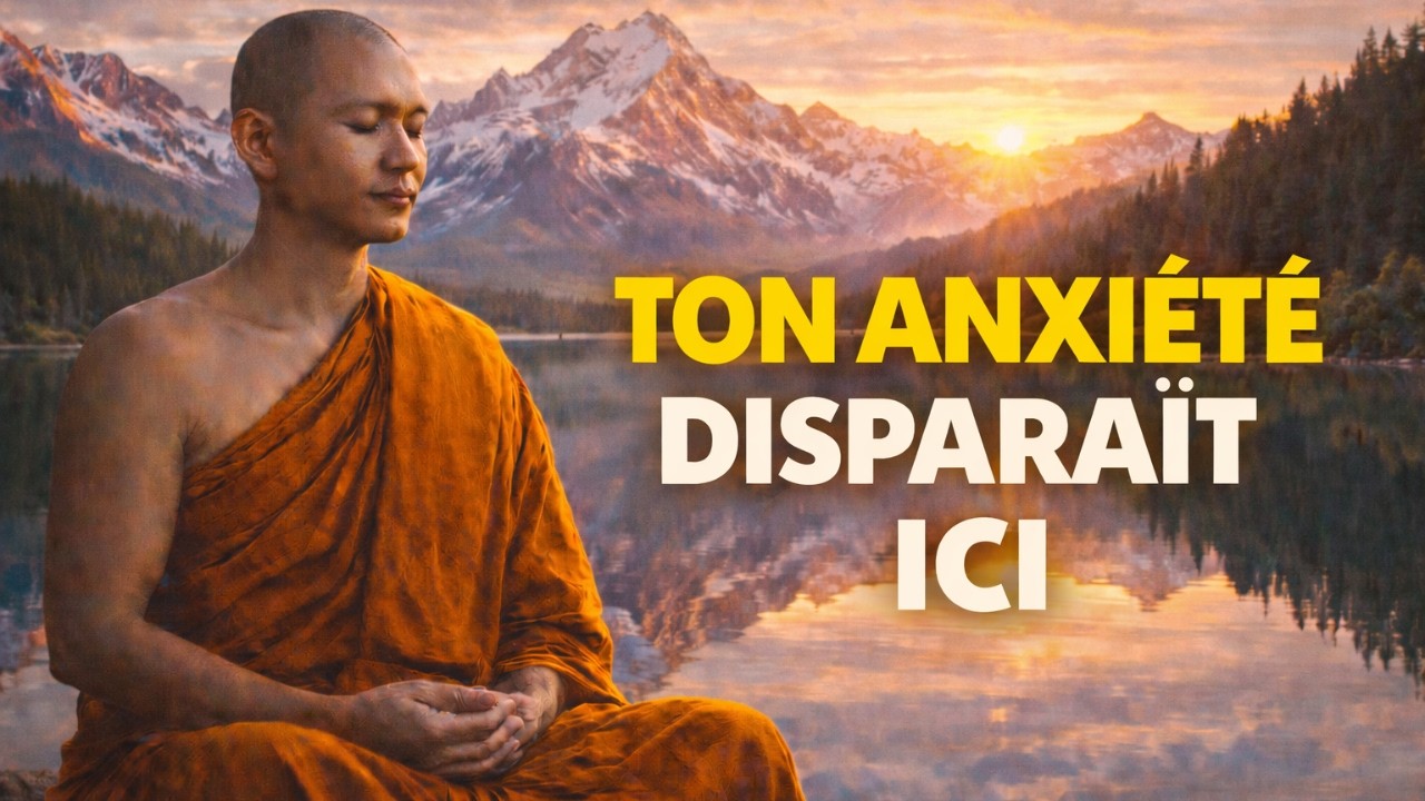 La MÉDITATION qui coupe l’anxiété à la racine!! enseignement bouddhiste