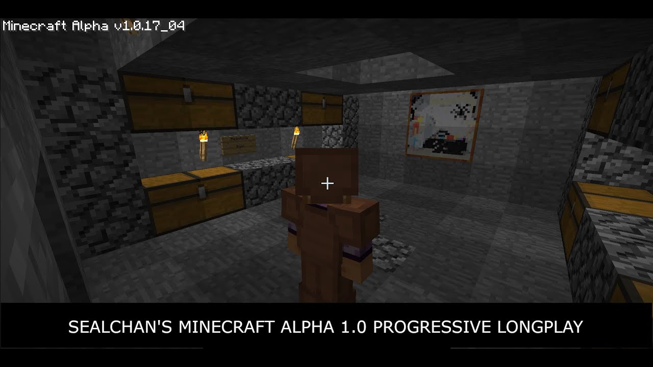 Minecraft Alpha v1.0 Longplay - E310 (R20) - Building a Treasury in the Alsea Deep Mine