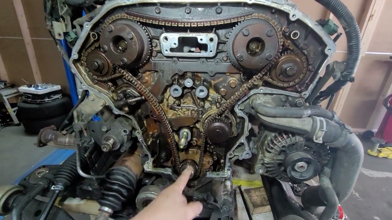 como remover motor Nissan quest   #T218