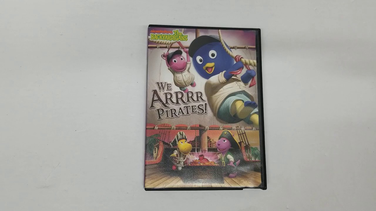 The Backyardigans: We Arrrr Pirates! Jonah Bobo  Sean Curley  DVD COVER CD Artwork HD UNBOXING