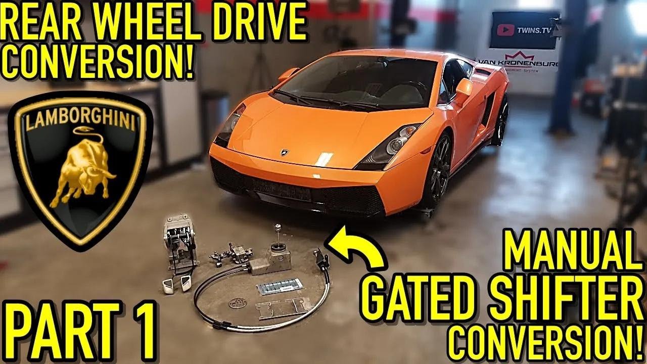 Converting a Lamborghini Gallardo from E-Gear to Manual! | Ep 1