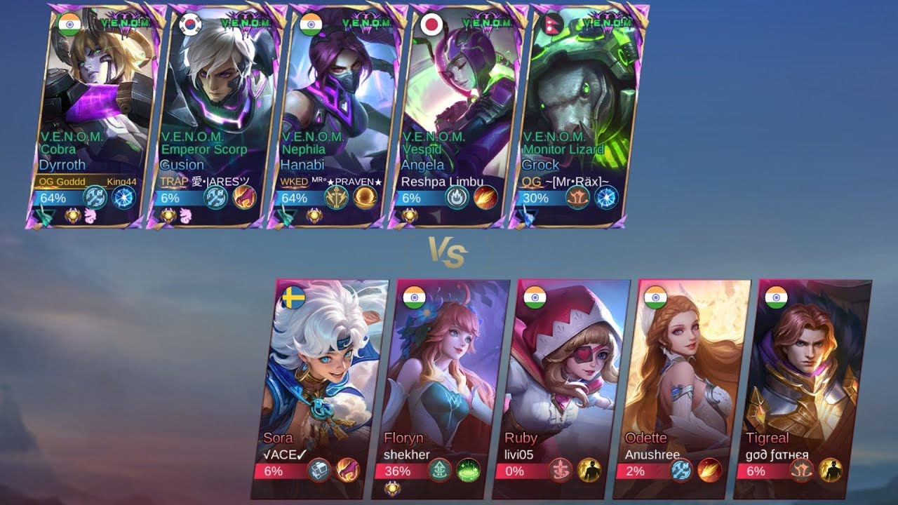 Argus and gusion overdrive mode 😊#viral 