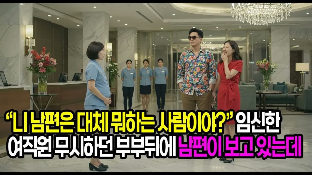 임신한 여직원 무시한 호텔 진상 부부, 백만장자 대표님이 뒤에서 다 지켜보고있었다 #사연라디오 #오디오북 #인생사연 #노후의지혜