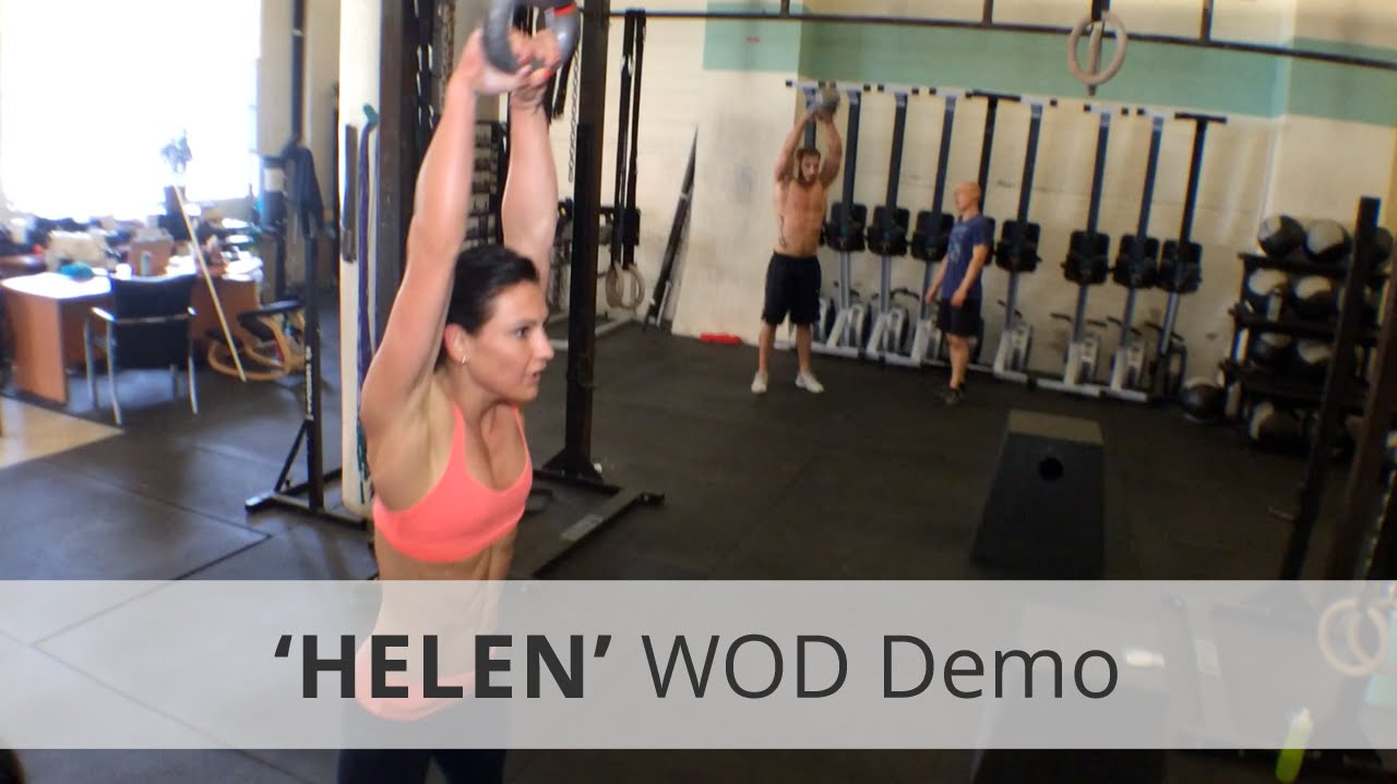 "HELEN" CrossFit WOD Demo - 