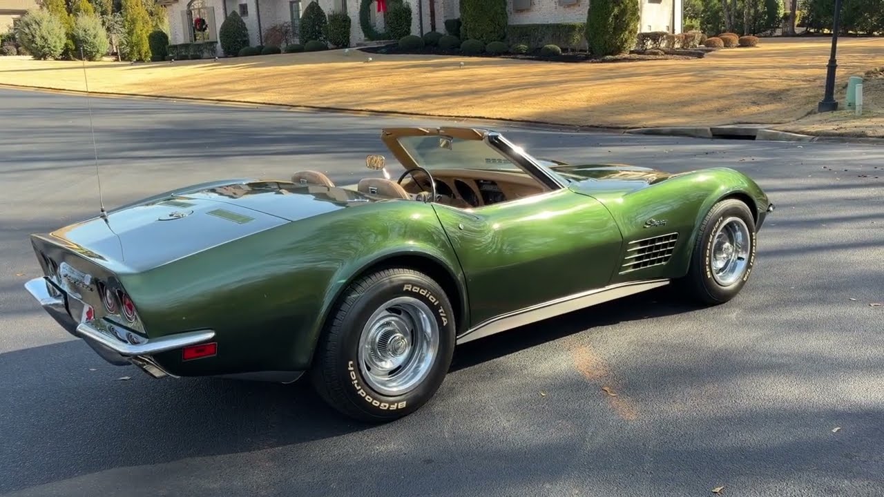 An orignal 1970 L46 Corvette Roadster