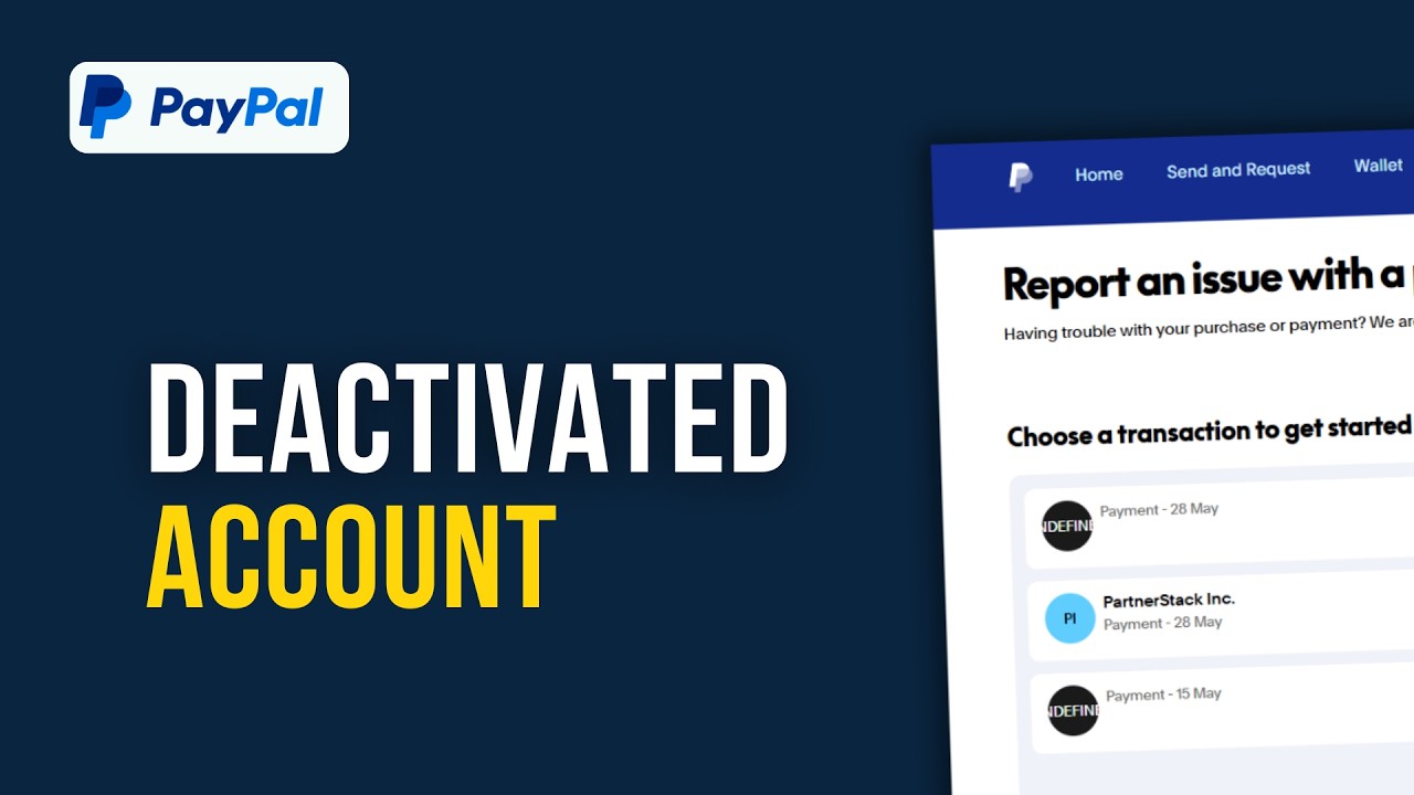 How to Fix a Deactivated PayPal Account: Step by Step Guide