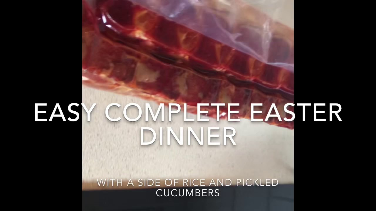Easy Easter Dinner