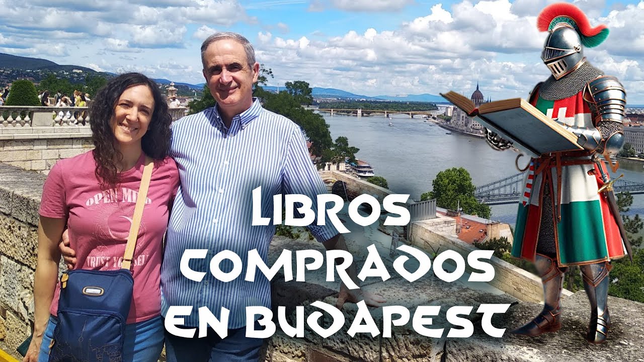 Los libros que compramos en el Barrio de las Librerías de Budapest