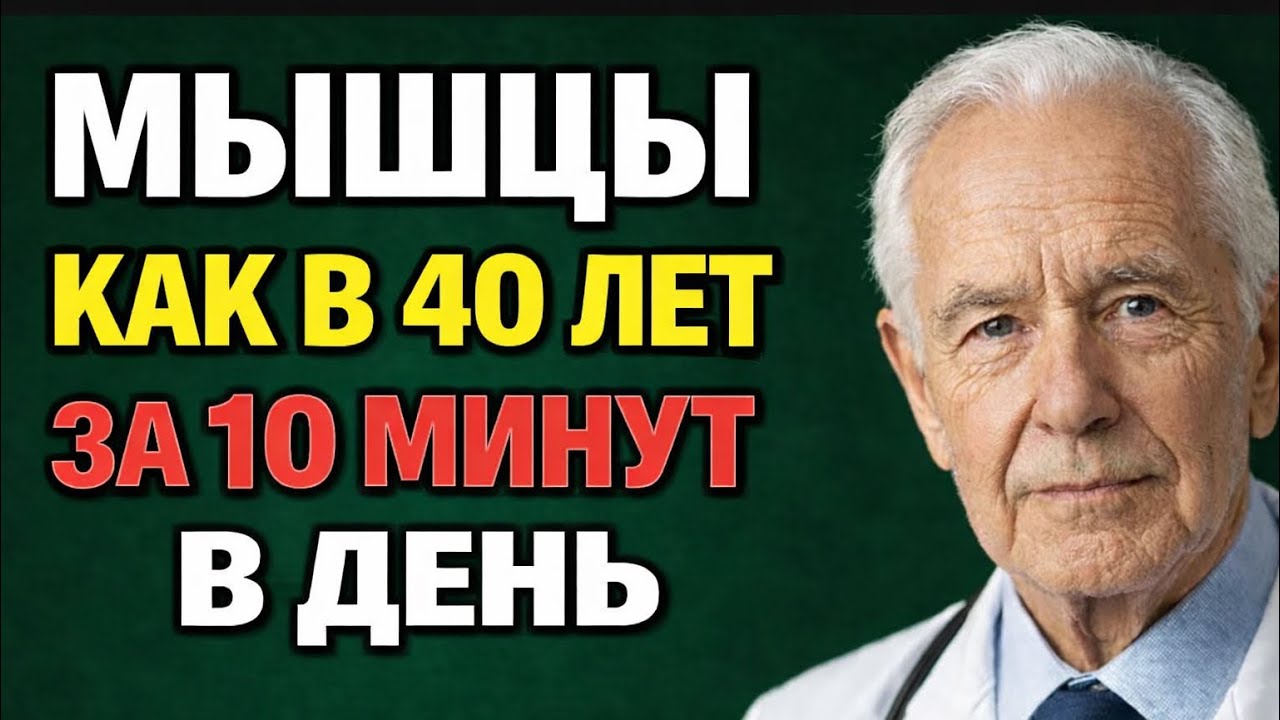 Саркопения: почему мышцы исчезают, даже если вы занимаетесь
