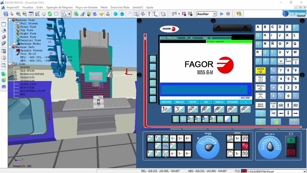 Comando Fagor - aula 1