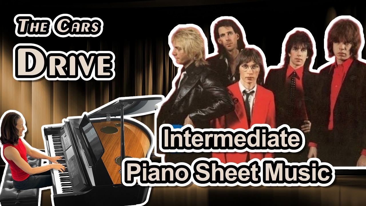 Drive (The Cars) - Intermediate Piano Sheet Music