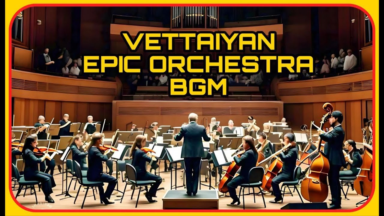 Vettaiyan - Epic Orchestra BGM | Rising Spark | Anirudh | Superstar Rajinikanth