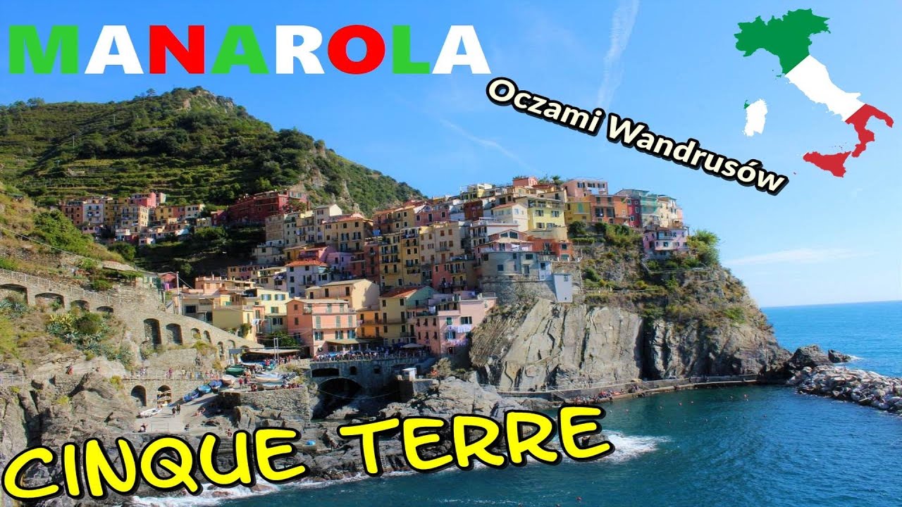 Piękna Manarola (Cinque Terre)- Malownicza Italia, oczami Wandrusów ( włoskie miasteczka )