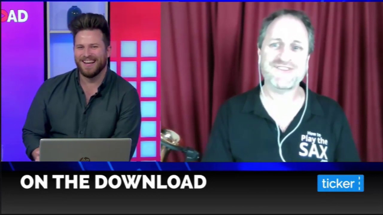 Matthew From HowToPlayTheSax.com Interview On TickerTV